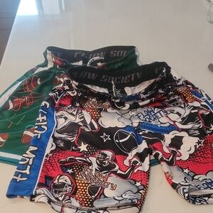 Flow Society Graphic Shorts Set